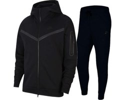 Nike Tech Fleece Trainingspak Senior - Zwart - Maat XS | bol.com