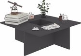 Salontafel - grijs - Vierkant - tafel - industrieel - salontafels - modern - L&B luxurys