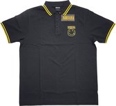 Nirvana - Happy Face Polo shirt - 2XL - Zwart