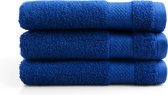 iBella Living Hotelkwaliteit Handdoek – Donker Blauw - 3 stuks – 50x100 cm
