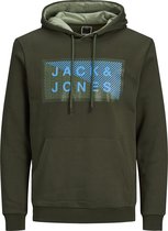 JACK&JONES JCOSHAWN SWEAT HOOD SN Heren Trui - Maat L