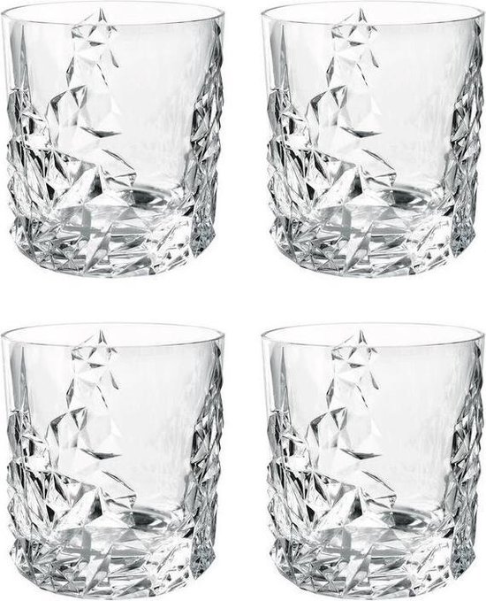 Nachtmann Whiskey Glazen Sculpture 370 ml - 4 Stuks Nachtmann Whiskey Glazen Sculpture 370 ml - 4 Stuks