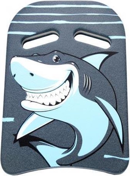 BECO zwemplankje blauw haai