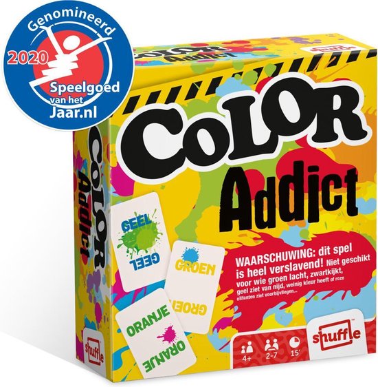 Ducale Color Addict (NL) Jeu de cartes Famille, Jeux