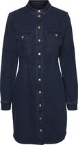 Noisy may NMJOY L/S DRESS SU036DB Dames Jurk - Maat L