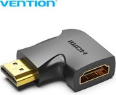 Vention HDMI hoekadapter 90 graden haakse HDMI aansluiting - HDMI 2.0 - 4K 60Hz
