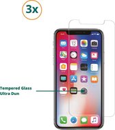 iPhone XS Max Screenprotector | 3x Screenprotector iPhone XS Max | 3x iPhone XS Max Screenprotector | 3x Tempered Glass Voor iPhone XS Max