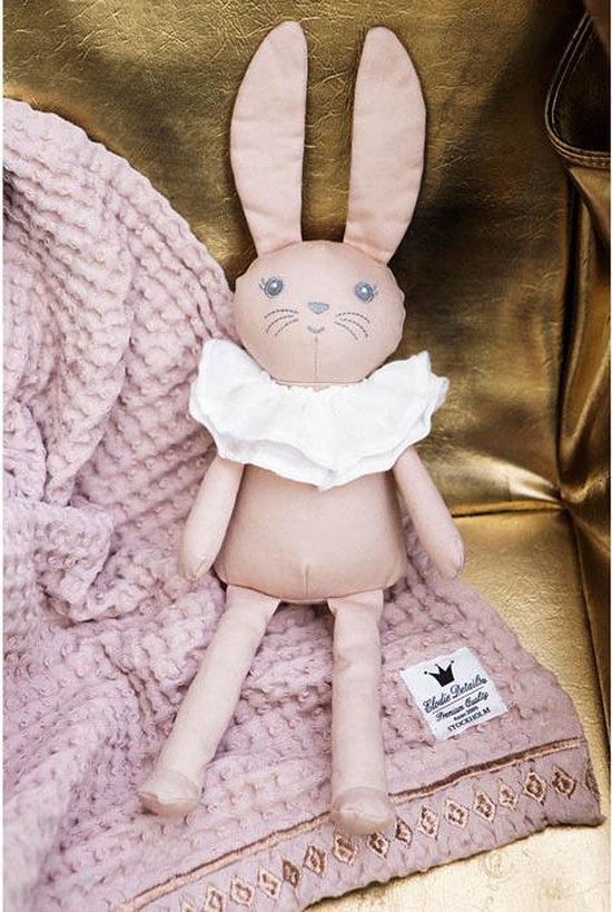 Elodie Snuggle - Knuffel - Knuffels - Knuffel konijn -Kraam cadeau -Loving Lily van Elodie — afbeelding 3