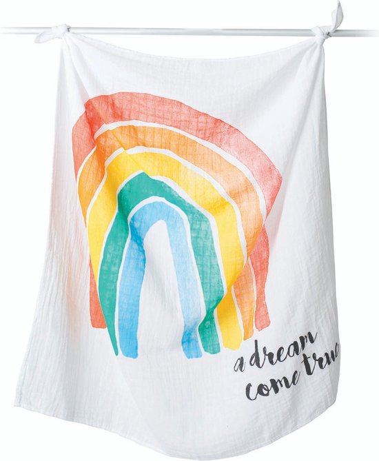 Lulujo Baby's First Year - swaddle & cards - A Dream Come True van LuLu — afbeelding 3