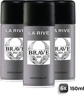 La Rive Deo Brave Man - Voordeelverpakking 6 Stuks
