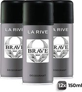 La Rive Deo Brave Man - Voordeelverpakking 12 Stuks