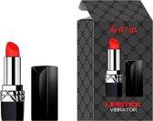 TipsToys Luxe Lipstick Vibrator voor Vrouwen Lippenstift Clitoris Gspot stimulatie Mini Bullet Vibrator Sex Toys | Kleur Zilver