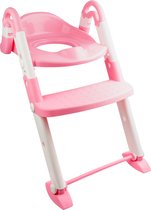 Babyloo Bambino 3 in 1 Potty Plaspotje - Met WC Verkleiner - Wit/roze