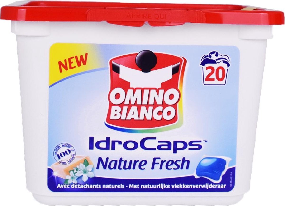 Omino Bianco Wasmiddel IdroCaps - Nature Fresh - 20 Stuks