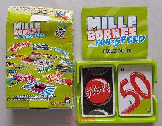 Thumbnail van een extra afbeelding van het spel Mille Bornes Fun & Speed Kaartspel
