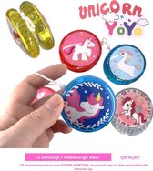 Unicorn Yoyo met verlichting - 1 exemplaar - Jojo speelgoed