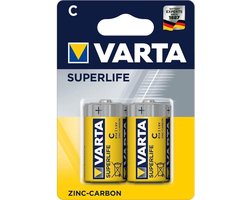 Varta Superlife C Wegwerpbatterij Zink - carbon - 15stuks