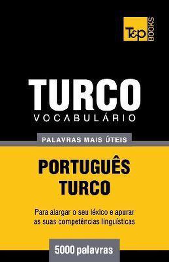 European Portuguese Collection- Vocabulário Português-Turc ... - cover