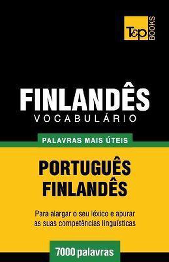 European Portuguese Collection- Vocabulário Português-Finl ... - cover