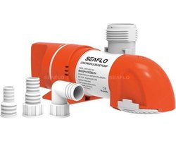 Low profile automatische bilgepomp / waterpomp, 24V, 69 L/min (4140 L/uur)