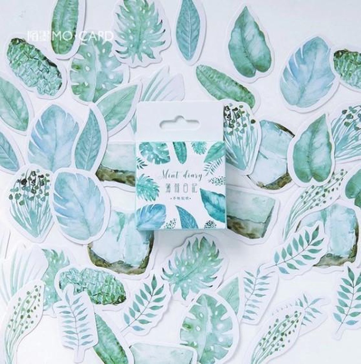 45 Stickers Mint Diary