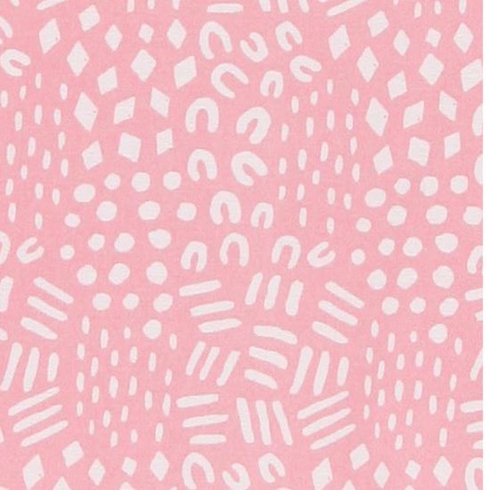 Boxkleed With Love Sweet Loops 80x100 Pink Blush - with love
