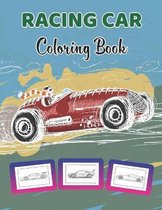 Racing Car Coloring Book