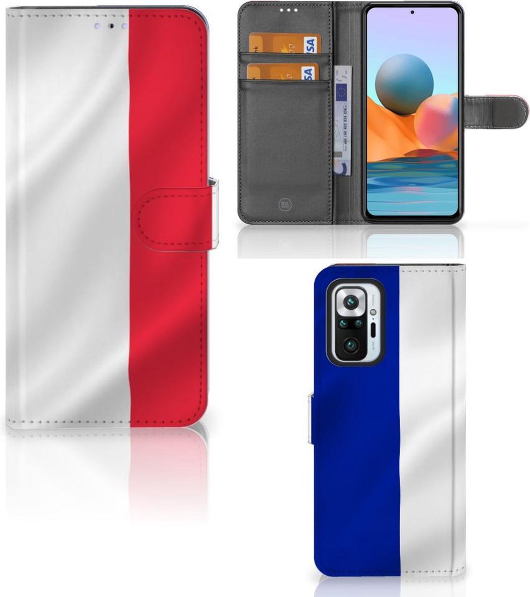 Xiaomi Redmi Note 10 Pro Bookstyle Case Frankrijk