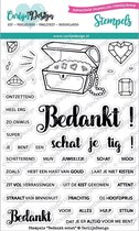 Clear Stamps Bedankt Schat (CDST0003)