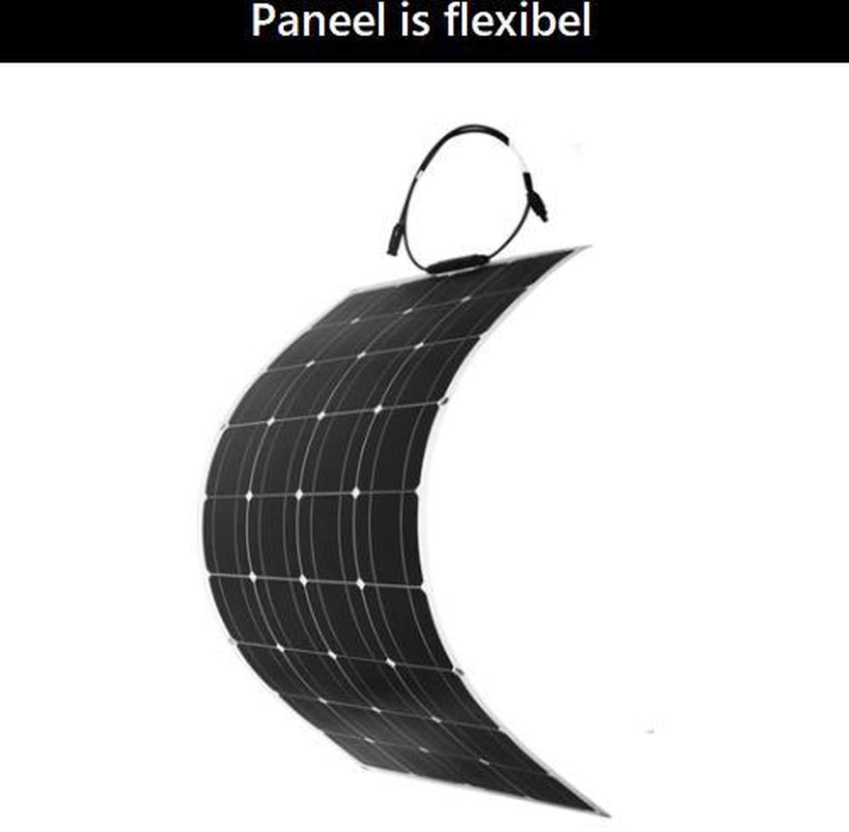 100W Solarset flexibel verstärkt, Solar Swiss Modul, Victron MPPT