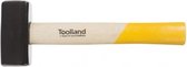 Toolland Vuisthamer 26 Cm Staal/Hout /Geel/Zwart