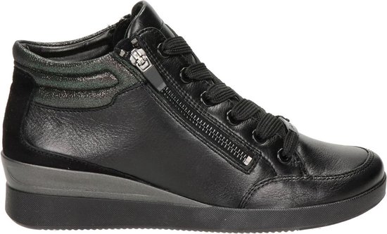 Ara Lazio dames sneaker - Zwart - Maat 41 | bol.com