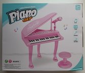 Little Princess Piano - Piano Roze - met zitting en microfoon - vanaf 3 jaar