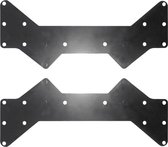 VESA-adapter VESA 200 (beugel) naar VESA 300/200, 300, 400/200, 400/300 en 400 (scherm) / zwart