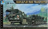 Trumpeter - 1/35 Faun Slt-56 Tank-transporter - Trp00203 - modelbouwsets, hobbybouwspeelgoed voor kinderen, modelverf en accessoires