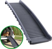 Diferza Hondenloopplank - Inklapbaar - Anti-slip - Max. 90Kg - L155 x B40 x D14 cm - Hondentrap