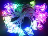 Kerstverlichting - Vorm: Kerstklokjes - 30 LED - 3,8 meter - RGB multicolor