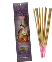 Wierooksticks, handgerold, 'Ragini Deepika' met tuberoos en jasmijn (Levendigheid), 20 sticks