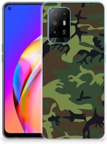 GSM Hoesje OPPO A94 5G | Reno5 Z Smartphonehoesje Camouflage