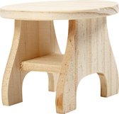 Mini Furniture. garden table. pram. chair. rocking chair. bench. H: 5.8-10.5 cm - 50 st