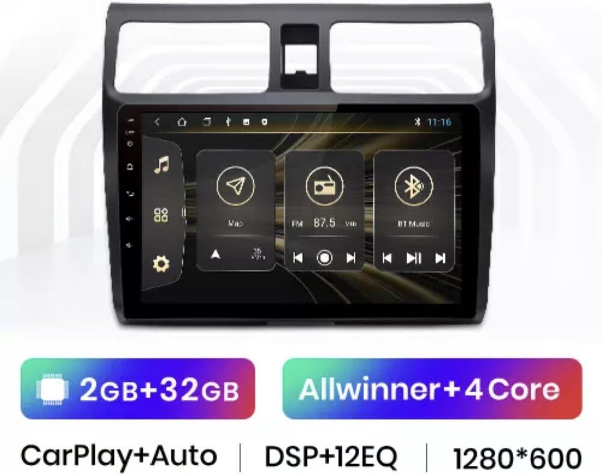 De Beste Radios CarPlay Suzuki Swift Android Navigatie En Multimediasysteem