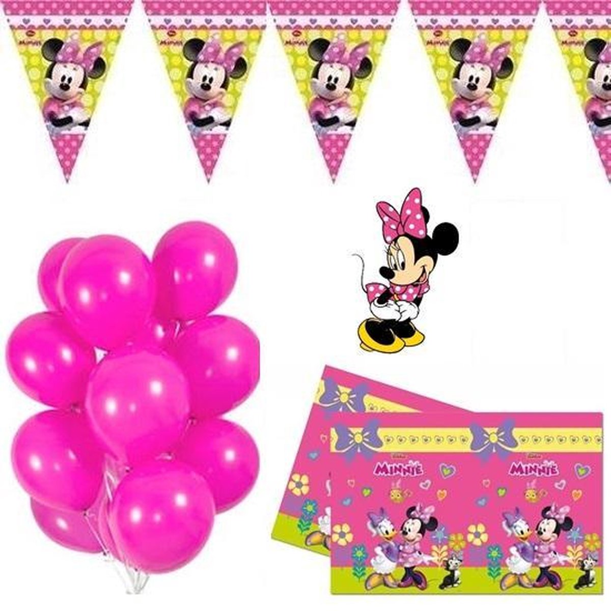 MINNIE MOUSE VERJAARDAG! | Disney Minnie Mouse | Party set | Slingers |  Ballonnen |... | bol.com