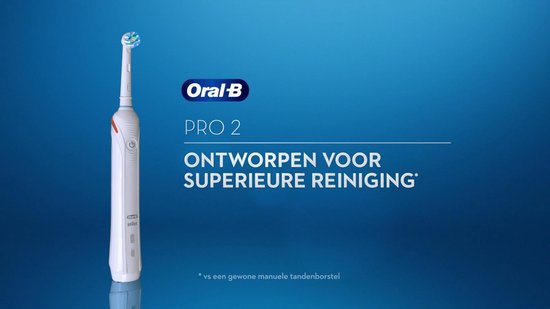 Oral-B PRO Braun 2 2900 Noir et Blanc Brosses À Dents Électriques | bol.com