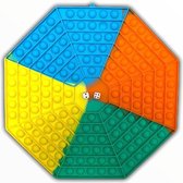 Fidget Toys - MEGA Octagon Pop It Fidget Toy - Pop It XXXL  - 2x Dobbelsteen - NIEUW - dobbelsteen pop it - groot ontwerp - leuke cadeau voor jongens en meisjes -