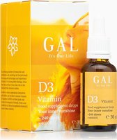 GAL Vitamine D3 druppels  30 ml - 240 doseringen x 4000IU