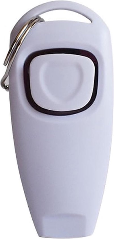 Hondenfluitje en clicker – Honden training - Puppy Training – hondentraining – Fluit - wit