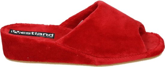 Westland MARSEILLE - Dames pantoffels - Kleur: Rood - Maat: 40.5