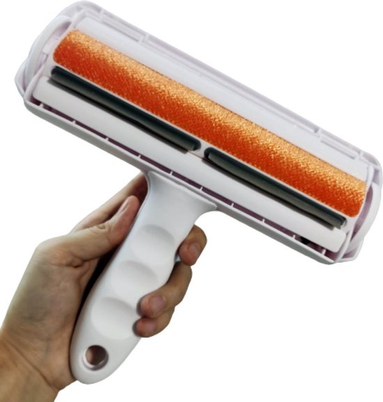 Good lifehacks - Huisdierhaar Verwijderaar - Pluizenverwijderaar - Hondenharen verwijderen - Hondenborstel - Kattenborstel - Kattenhaar - Kledingborstel - Kledingroller - Oranje Good lifehacks - Huisdierhaar Verwijderaar - Pluizenverwijderaar - Hondenharen verwijderen - Hondenborstel - Kattenborstel - Kattenhaar - Kledingborstel - Kledingroller - Oranje