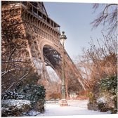 Acrylglas –Eiffeltoren - Parijs– 100x150cm Foto op Glas (Wanddecoratie op Acrylglas)