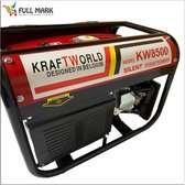 Kraftworld kw 8500 - Benzinegenerator - 4-taktmotor - Krachtige 12v tot 380v benzinegenerator
